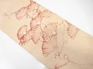 アンティーク　本総絞り　扇散らし模様名古屋帯